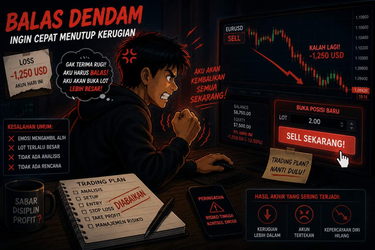 5 Emosi Trader Pemula dalam Forex dan Cara Mengatasinya