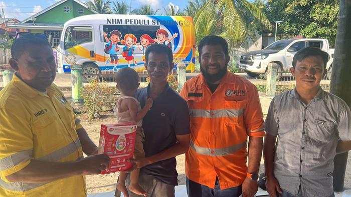 NHM Peduli Hadirkan Program Gizi untuk Balita Stunting di Halmahera Utara