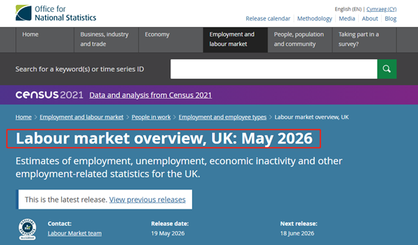 ATFX解读：英国5月劳动力市场报告，英镑微跌