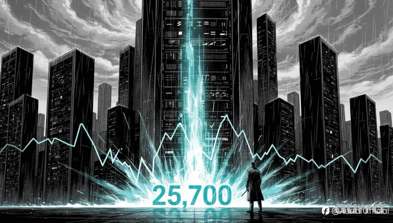 纳斯达克 100 指数展望:测试 25,700 关键支撑位
