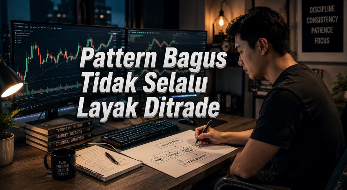POLA DOUBLE TOP: KAPAN SETUP REVERSAL INI VALID DAN KAPAN SEBAIKNYA DIHINDARI