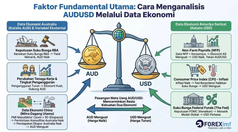 MEMBEDAH DATA HIGH IMPACT AUDUSD: PANDUAN DAN TIPS TRADING RASIONAL UNTUK PEMULA