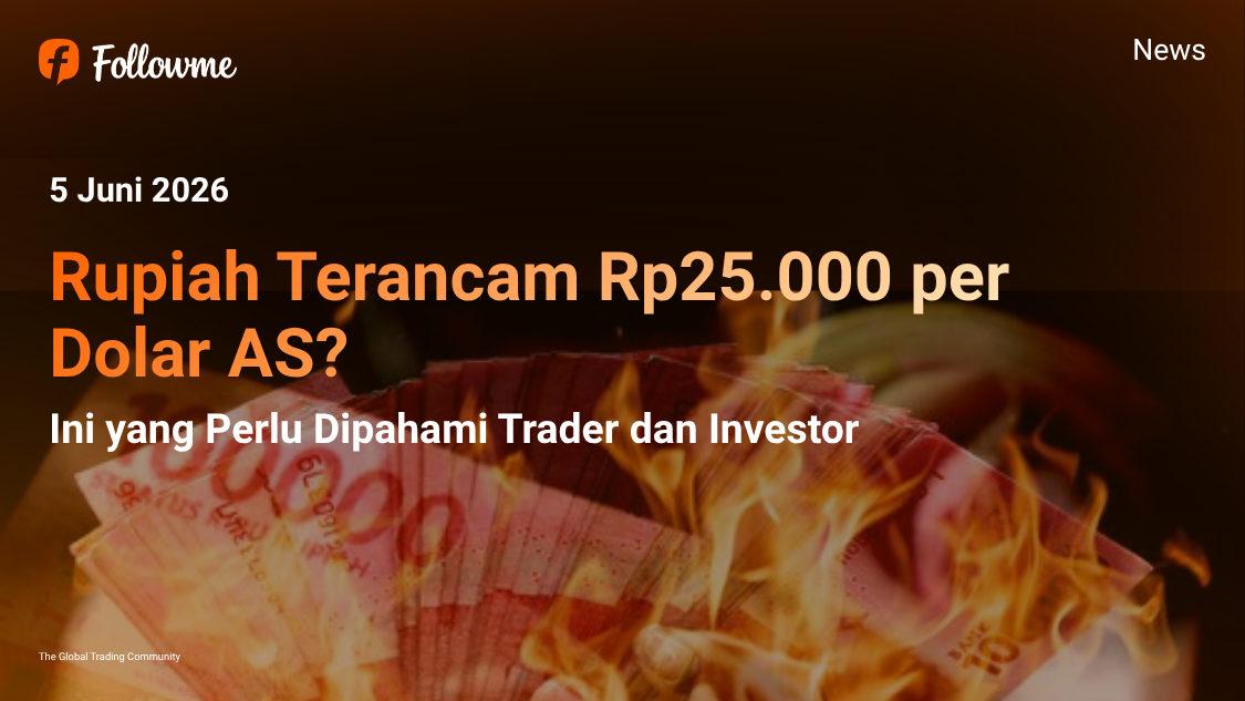 Rupiah Terancam Rp25.000 per Dolar AS? Ini yang Perlu Dipahami Trader dan Investor