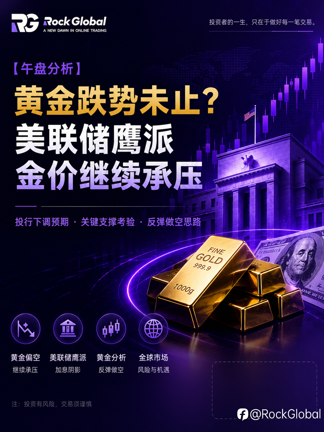 📈 6月24日行情观察｜黄金跌势未止？