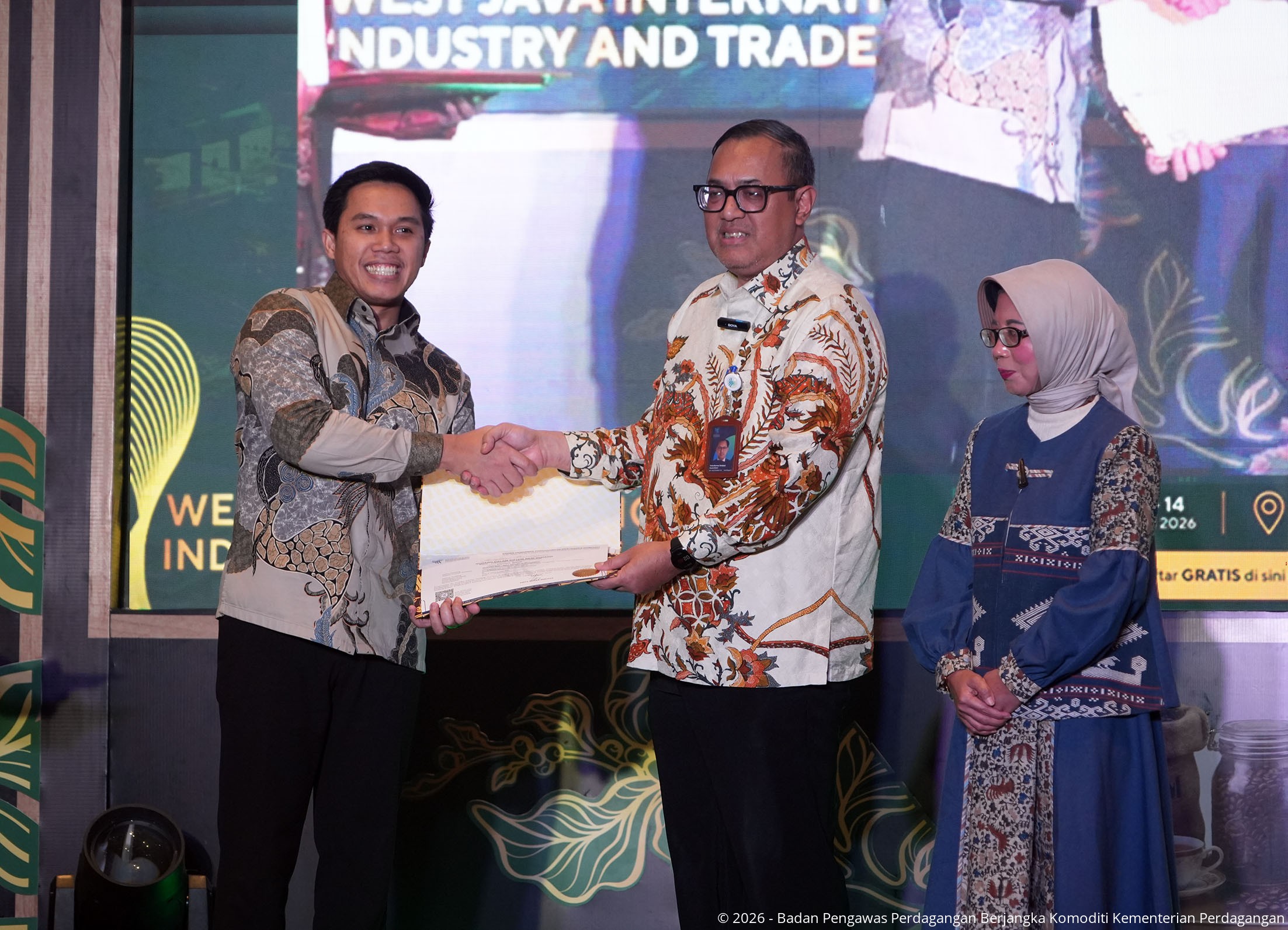 Bappebti dalam West Java International Industry dan Trade Expo 2026