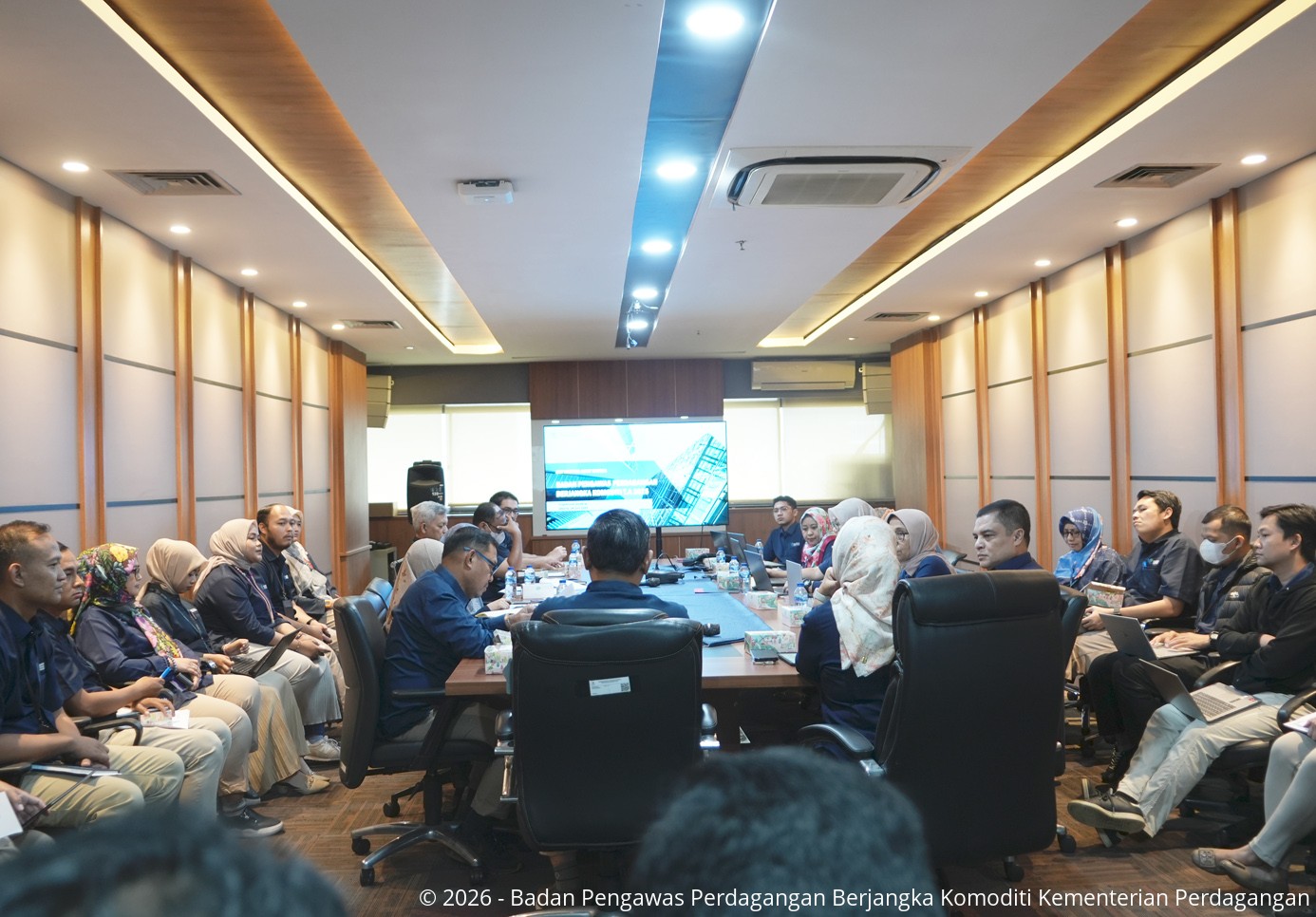 Bappebti dalam Exit Meeting dengan Inspektorat Jenderal