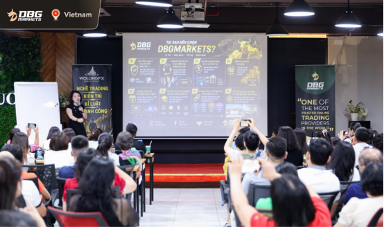 DBG Markets携手卧龙交易团队在越南举办“社区分享会:交易视角”主题活动