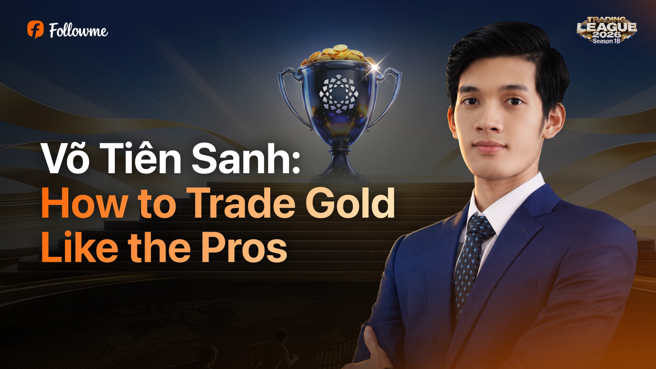 How to Trade Gold Like the Pros – Võ Tiên Sanh x Followme Trading League Season 18 Livestream Recap
