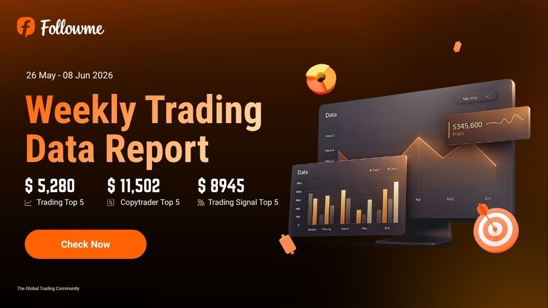 Followme's Top Traders: Weekly Ranking (26 May - 8 June 2026)