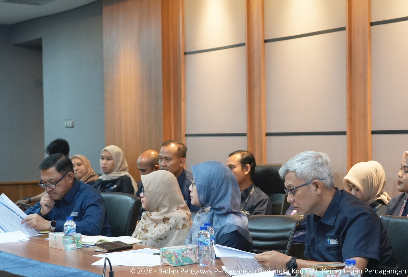 Bappebti dalam Exit Meeting dengan Inspektorat Jenderal