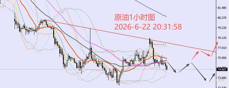 老黑策略：6.22晚盘外汇、黄金、原油分析策略