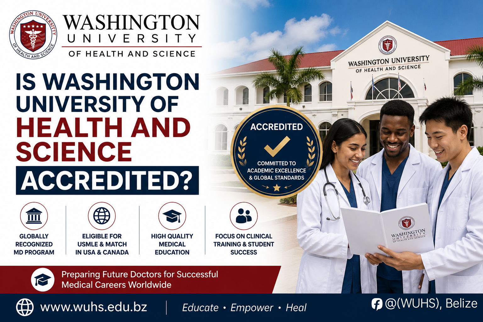 Is Washington University of Health and Science Accredited?