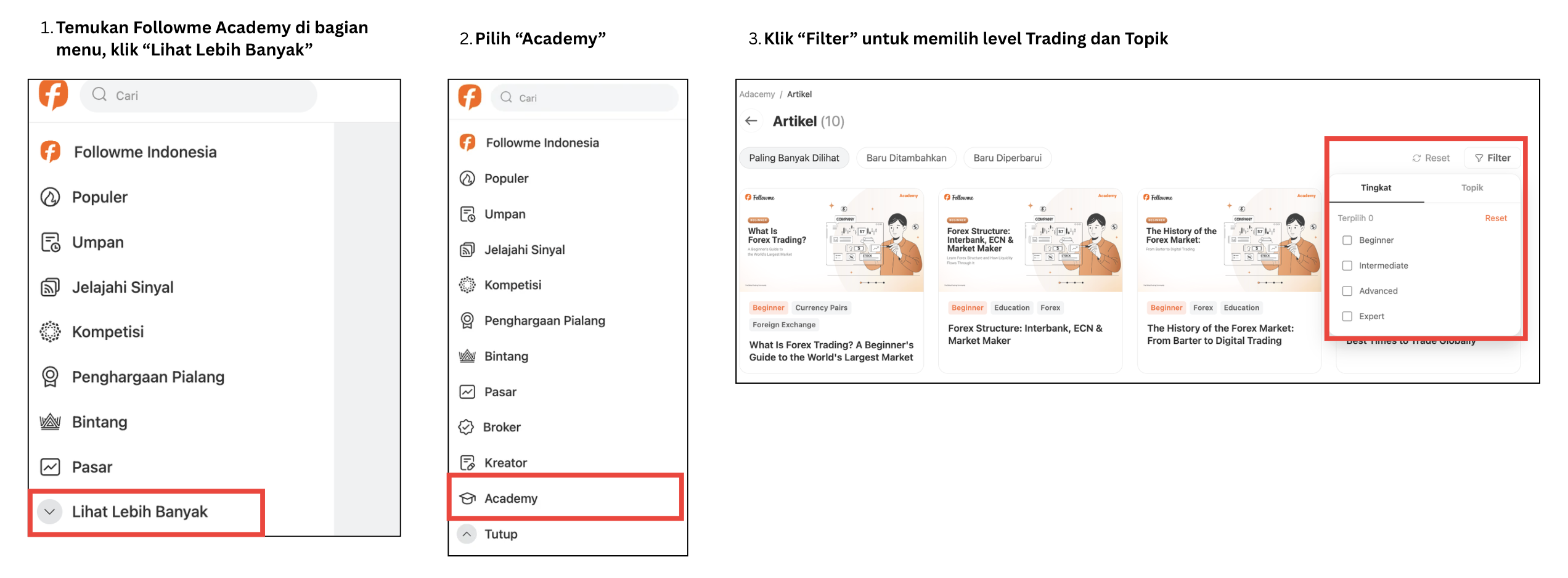 Fitur Baru Followme Academy: Pusat Belajar Trading Forex dan Edukasi Keuangan untuk Semua Level Trader