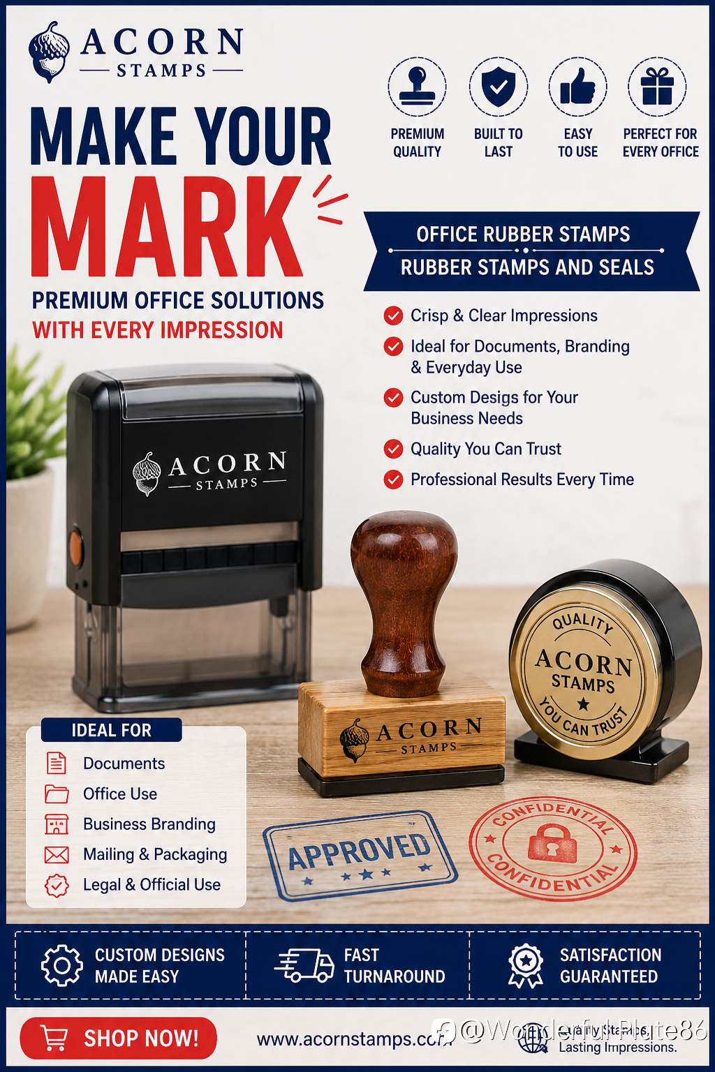 Why are office rubber stamps essential in modern work?