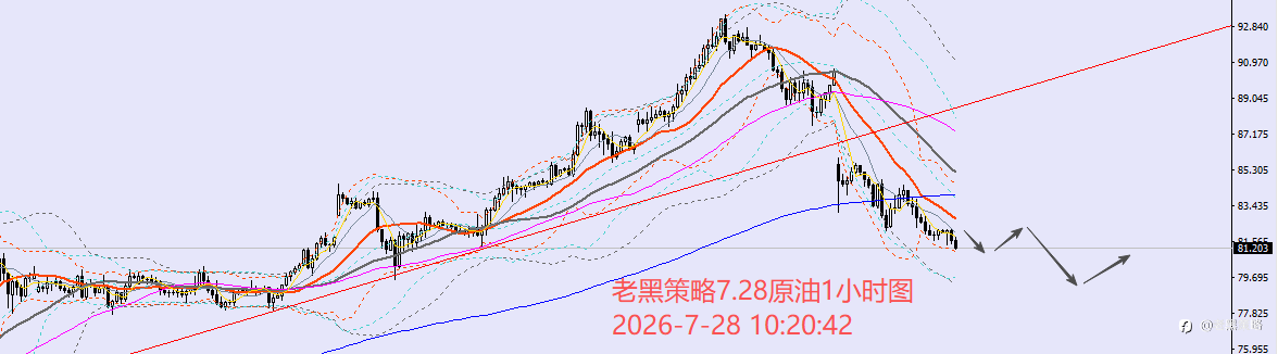 老黑策略：7.28外汇、黄金、原油分析策略