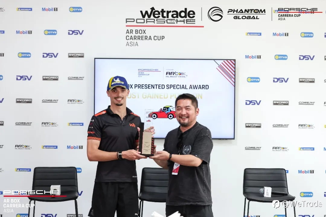 WeTrade x PCCA 丨8号赛车极限逆转,荣获 AR Box Trophy大奖