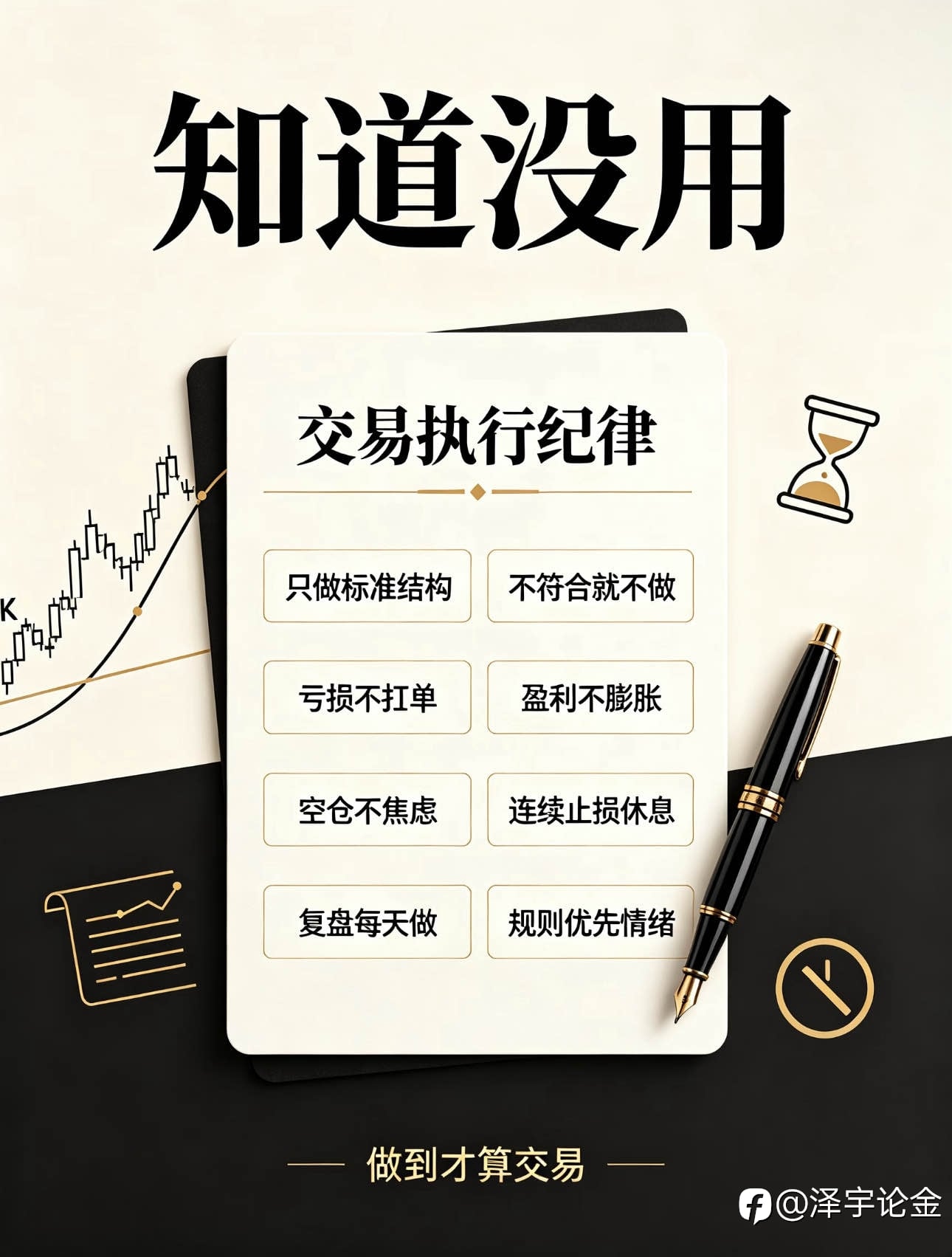 技术决定下限，自律才是交易盈利的核心💡
