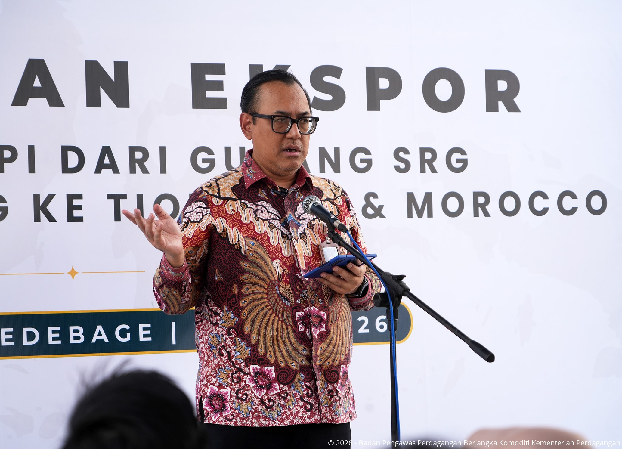 Bappebti Lepas Ekspor Kopi Senilai Lebih Dari USD227 Ribu Melalui Sistem Resi Gudang ke Tiongkok dan Maroko