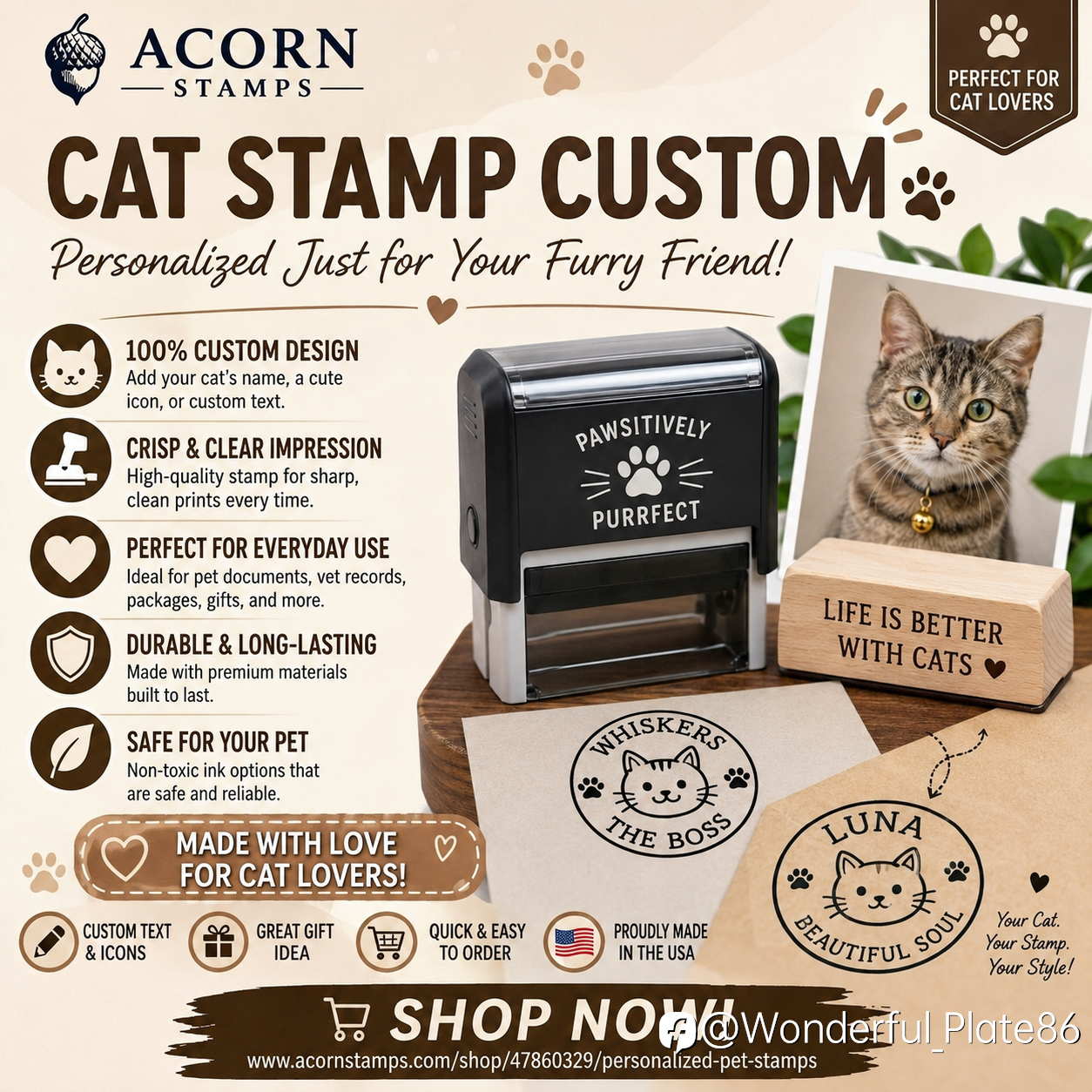 What Is a Cat Stamp Custom and How Can It Personalize Your Pet Accessories?