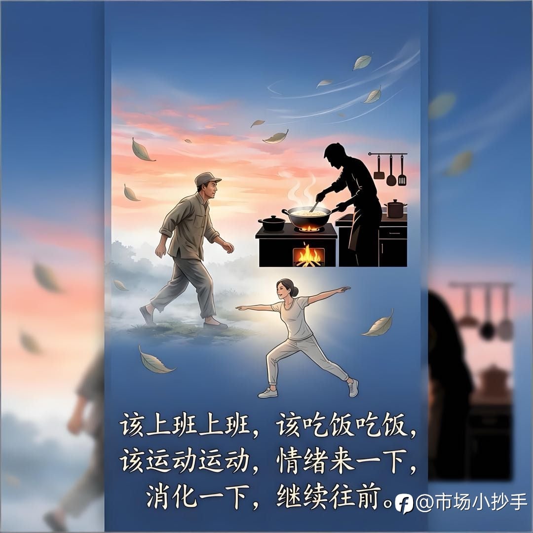 祝我们三餐有序，前路从容