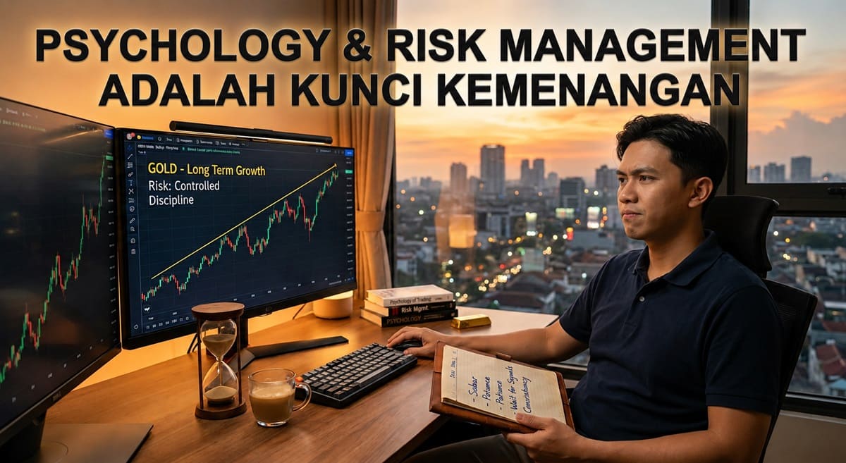 BUKAN SULAP BUKAN SIHIR, INI TRIK ANALISA TRADING EMAS PAS PASAR LAGI PENUH SENTIMEN GEOPOLITIK
