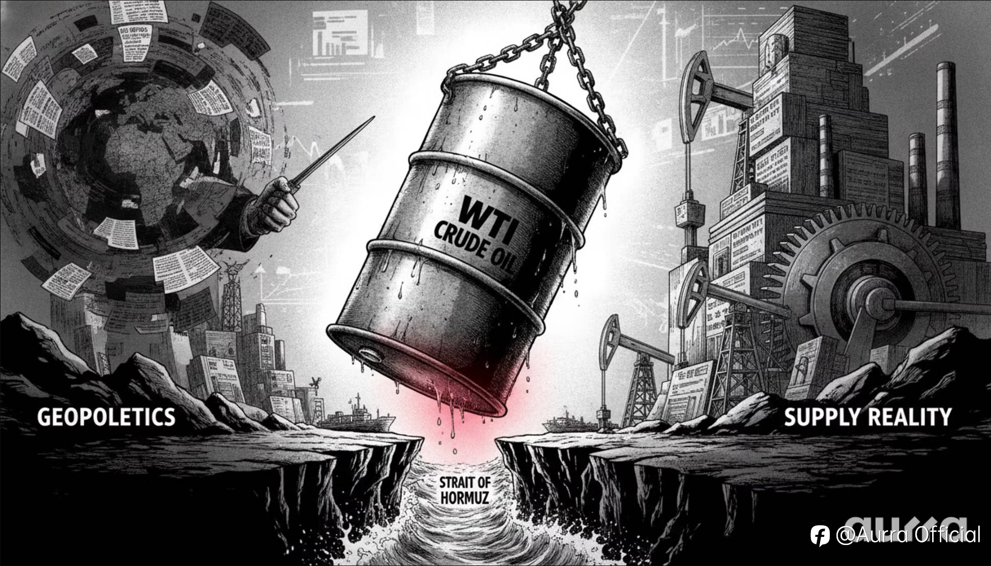 WTI 原油走势分析：地缘政治博弈与供应数据博弈