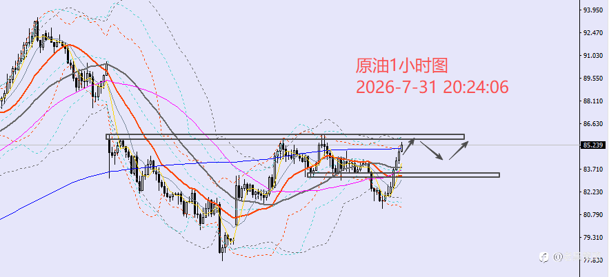 老黑策略：7.31晚盘外汇、黄金、原油分析策略