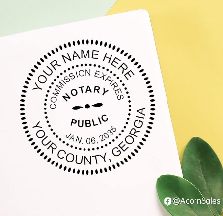 What Is a Premium MaxLight Pre-Inked Georgia Notary Stamp?