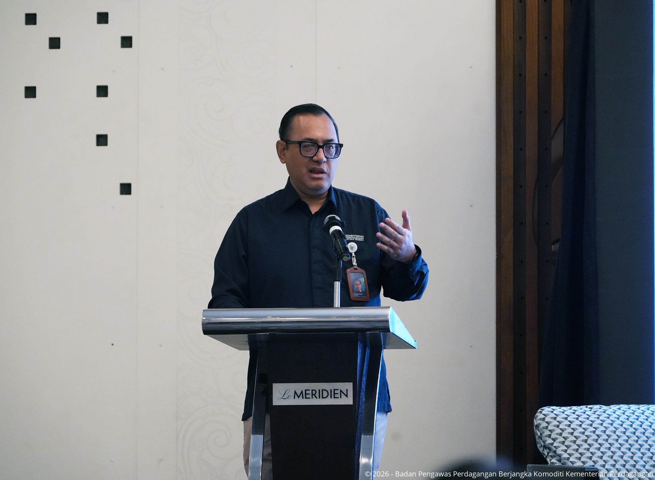 Bappebti pada Workshop Pengembangan Ekosistem dan Fitur Perencanaan Keuangan Haji berbasis Emas Fisik Digital pada BPKH Apps