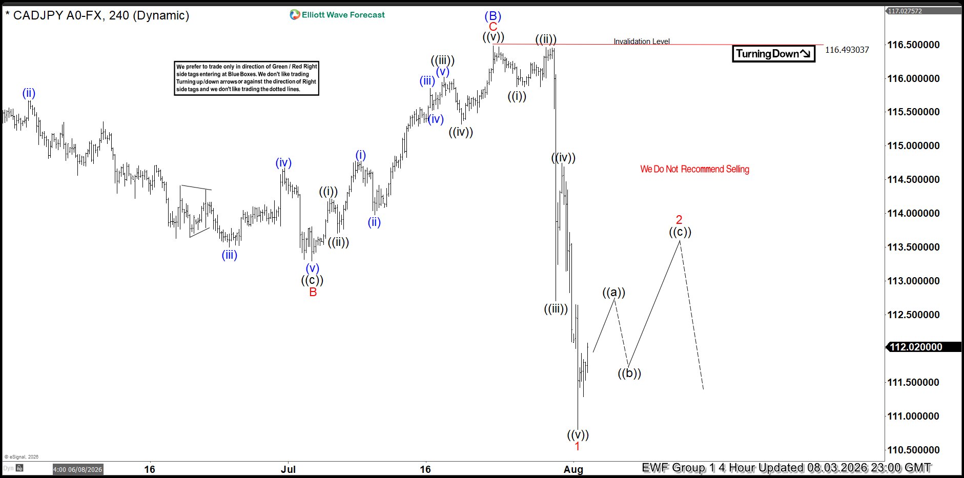 How Elliott Wave Mapped the CADJPY Drop