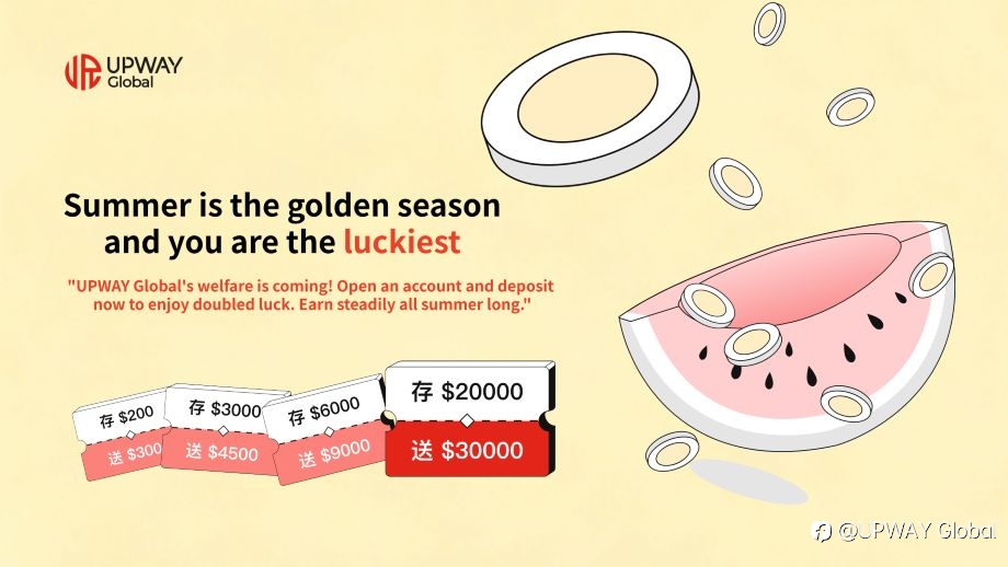 UPWAY Global 's Summer Bonus Campaign for New Customers Is Now Live