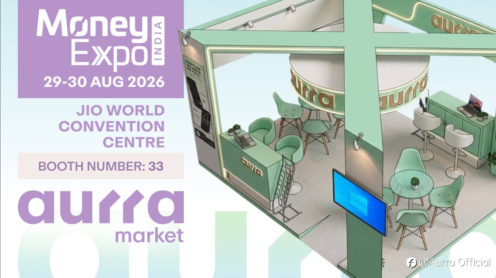 与 Aurra Markets 相约 2026 年孟买金融博览会