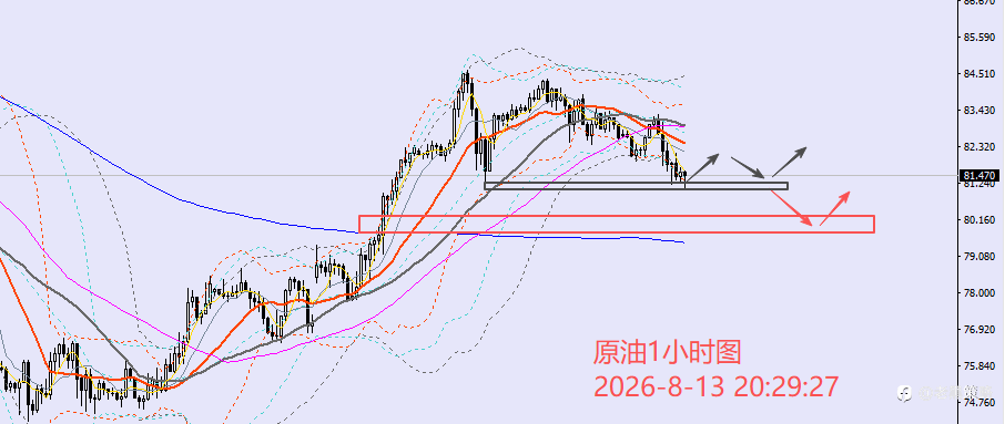 老黑策略：8.13晚盘外汇、黄金、原油分析策略