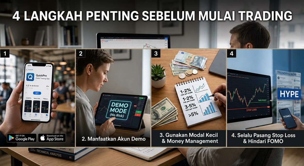 PILIHAN TERBAIK PENGGUNA: REKOMENDASI APLIKASI TRADING UNTUK PEMULA YANG AMAN & SIMPLE