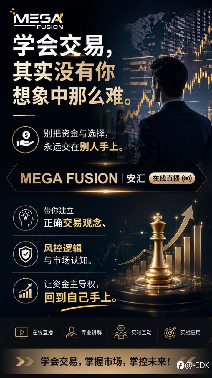 『MEGA FUSION安汇』｜黄金｜股票｜全球市场