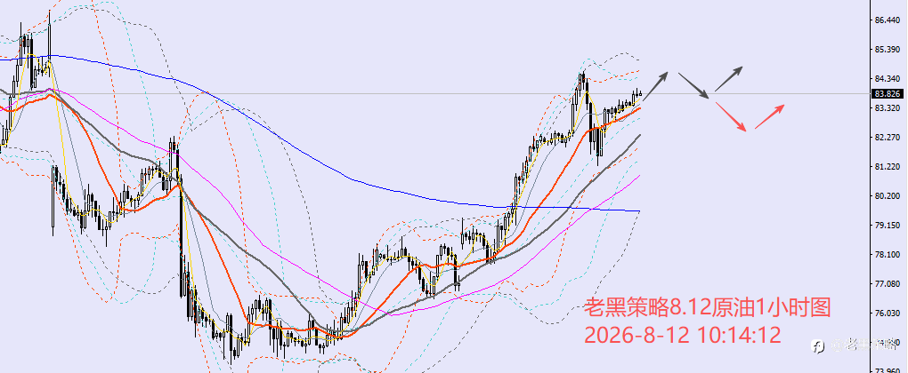 老黑策略：8.12外汇、黄金、原油分析策略