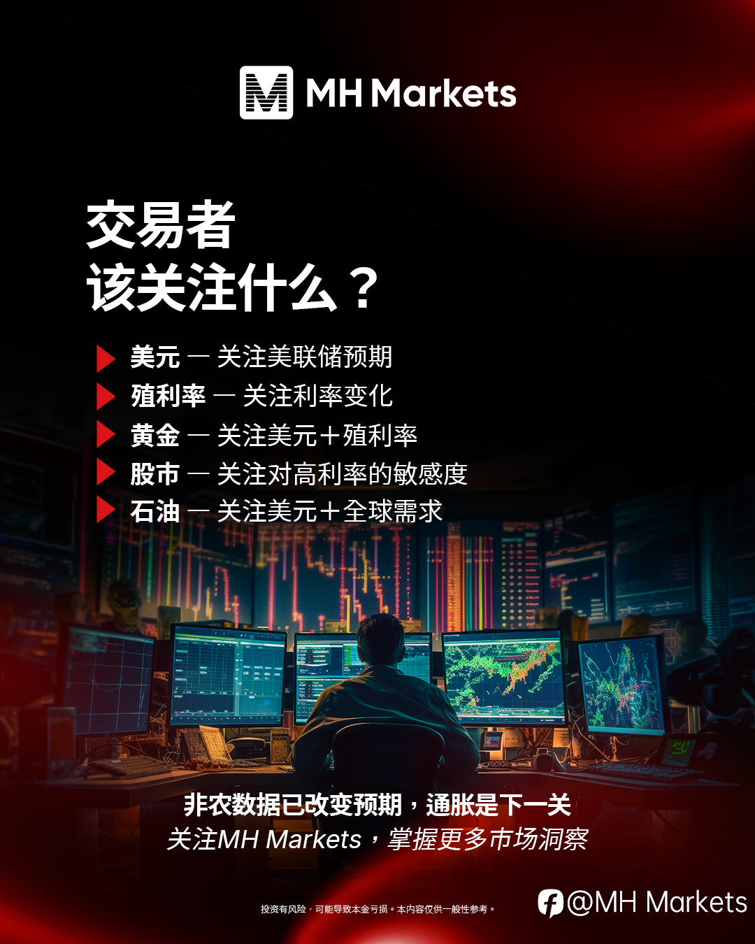 🚨 非农就业数据超预期，市场焦点转向本周CPI！