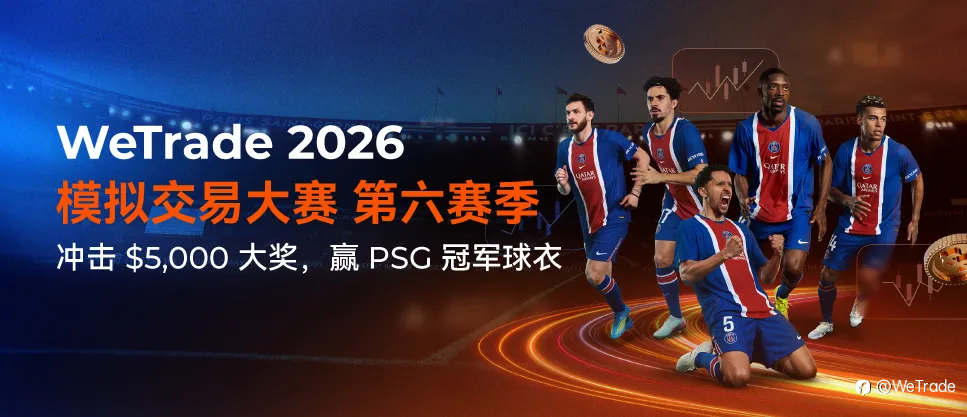 WeTrade 2026模拟交易大赛第五赛季荣耀谢幕,第六赛季激燃开赛