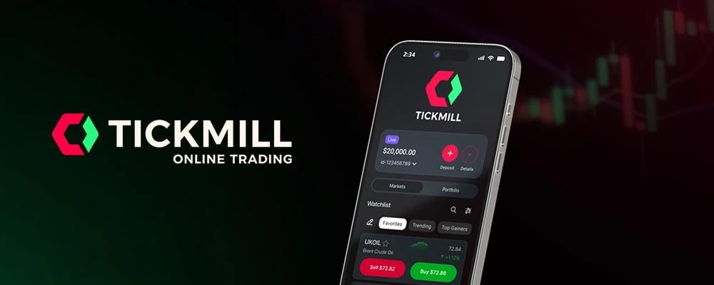Tickmill 在其移动应用中新增 CFD 交易功能，打造交易与账户管理一体化体验