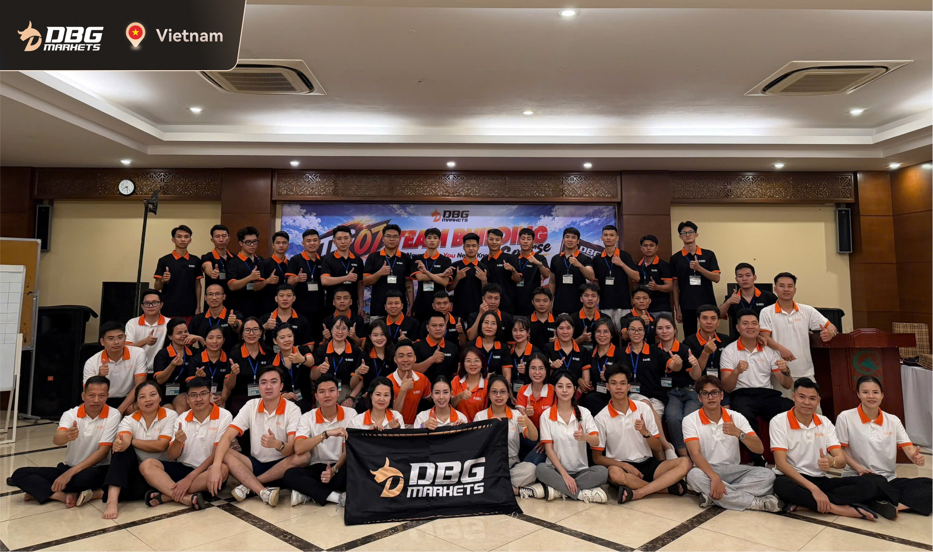 DBG Markets TBC 07 越南团队建设活动:深化业务交流,凝聚团队力量