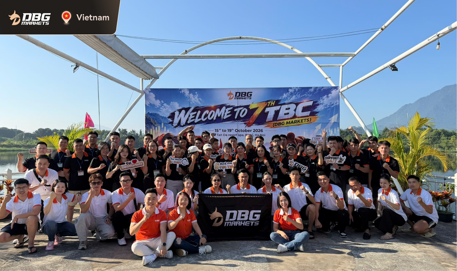 DBG Markets TBC 07 越南团队建设活动:深化业务交流,凝聚团队力量