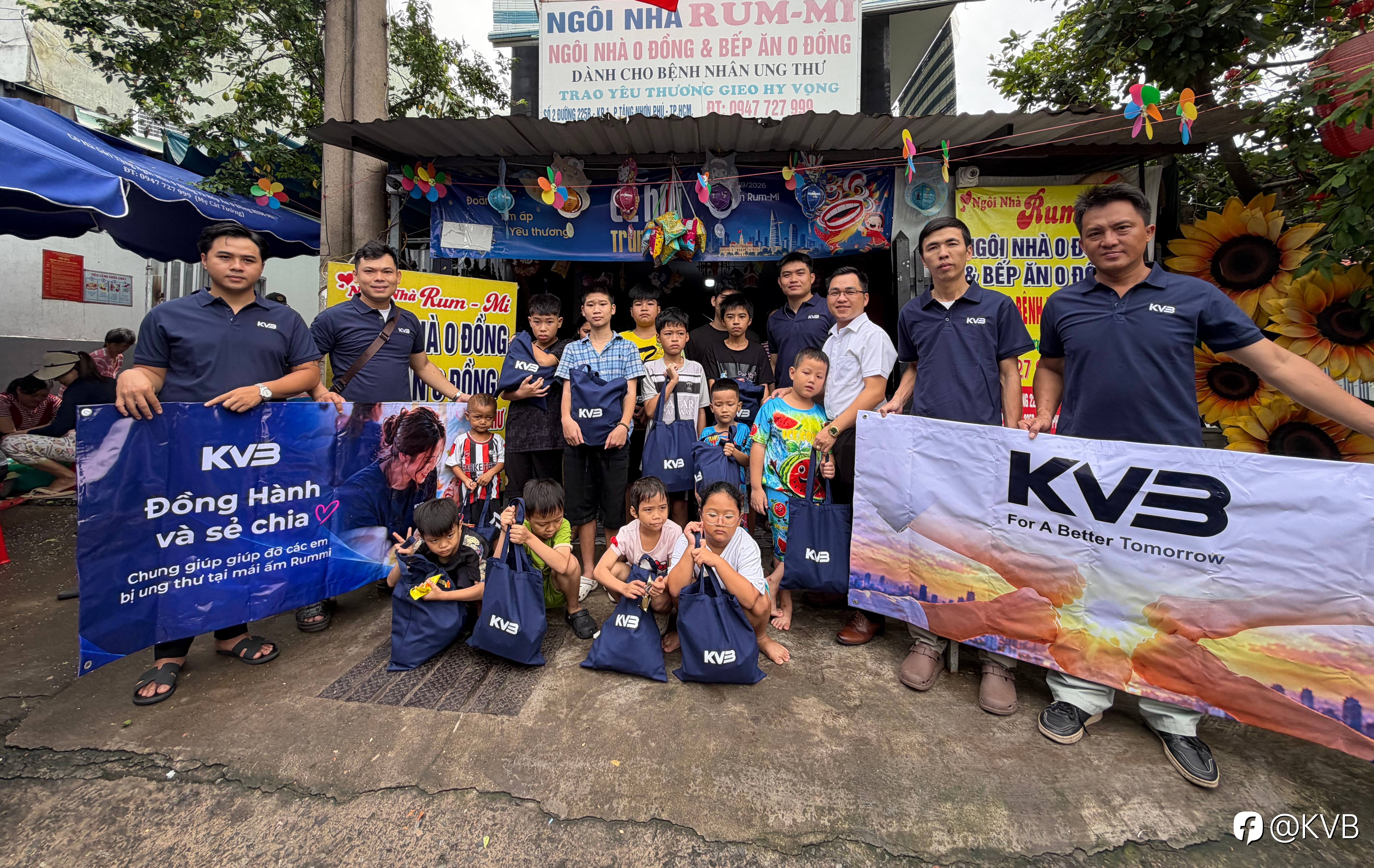 KVB Spreads Love and Lights Up Hope for Little Warriors at Rum-Mi Shelter