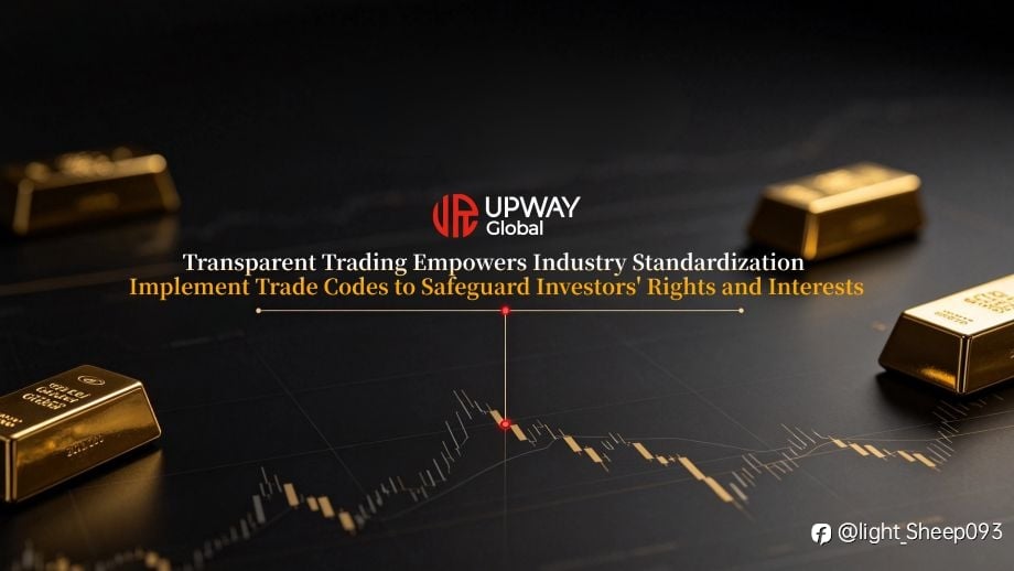 UPWAY Global enables full transparency and verifiability throughout gold trading