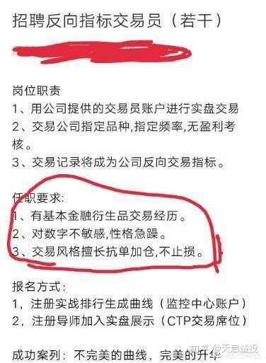 期货交易的反向跟单：新手趋之若鹜，高手不屑一顾